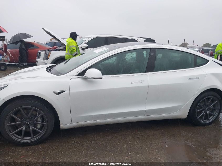2020 Tesla Model 3 Standard Range Plus Rear-Wheel Drive/Standard Range Rear-Wheel Drive VIN: 5YJ3E1EA5LF659834 Lot: 43770020