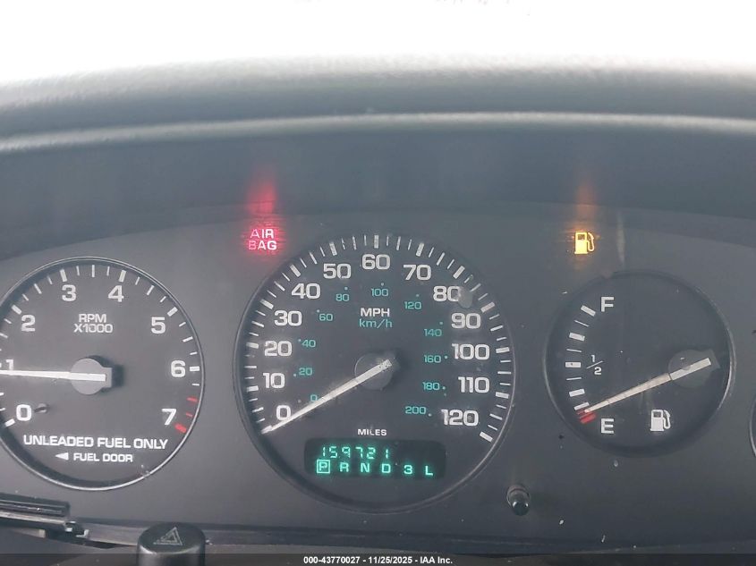 1997 Dodge Stratus VIN: 1B3EJ46X7VN602971 Lot: 43770027