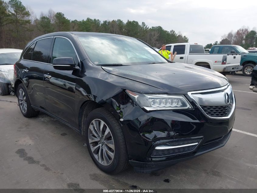 ACURA MDX TECHNOLOGY PACKAGE