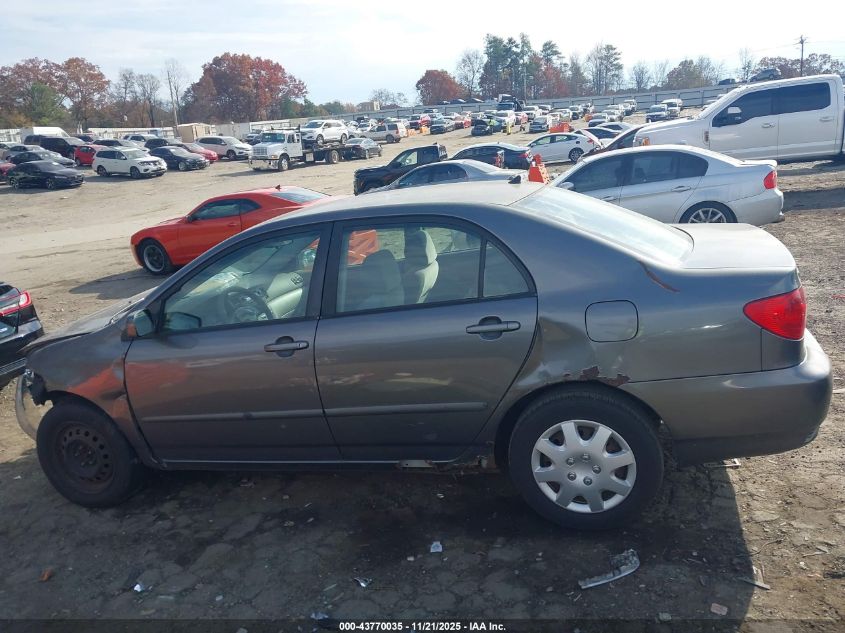 2005 Toyota Corolla Le VIN: 1NXBR32E05Z416196 Lot: 43770035