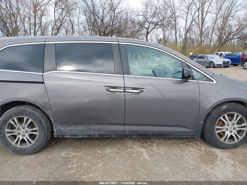 2012 Honda Odyssey Ex VIN: 5FNRL5H45CB011939 Lot: 43770037