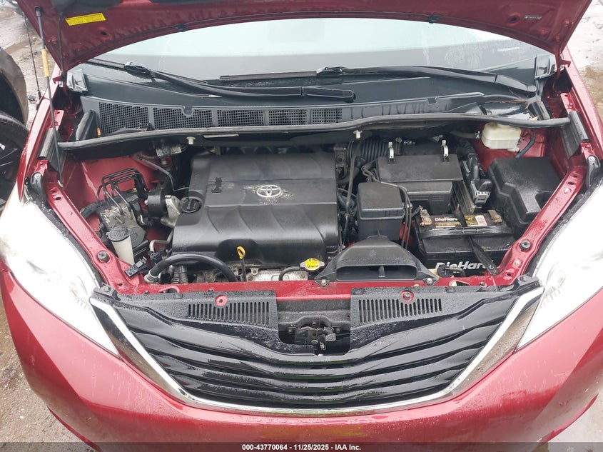 2012 Toyota Sienna Le V6 8 Passenger VIN: 5TDKK3DC9CS266885 Lot: 43770064