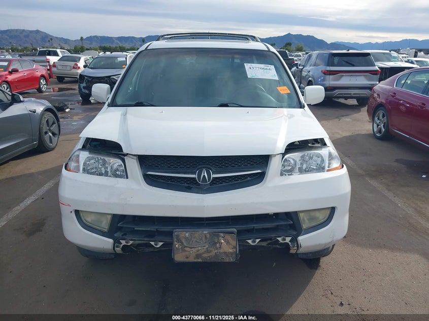 2003 Acura Mdx VIN: 2HNYD18613H527030 Lot: 43770066