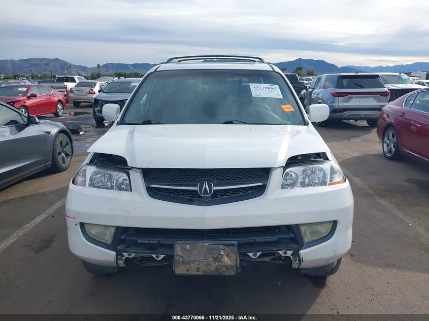 2003 Acura Mdx VIN: 2HNYD18613H527030 Lot: 43770066