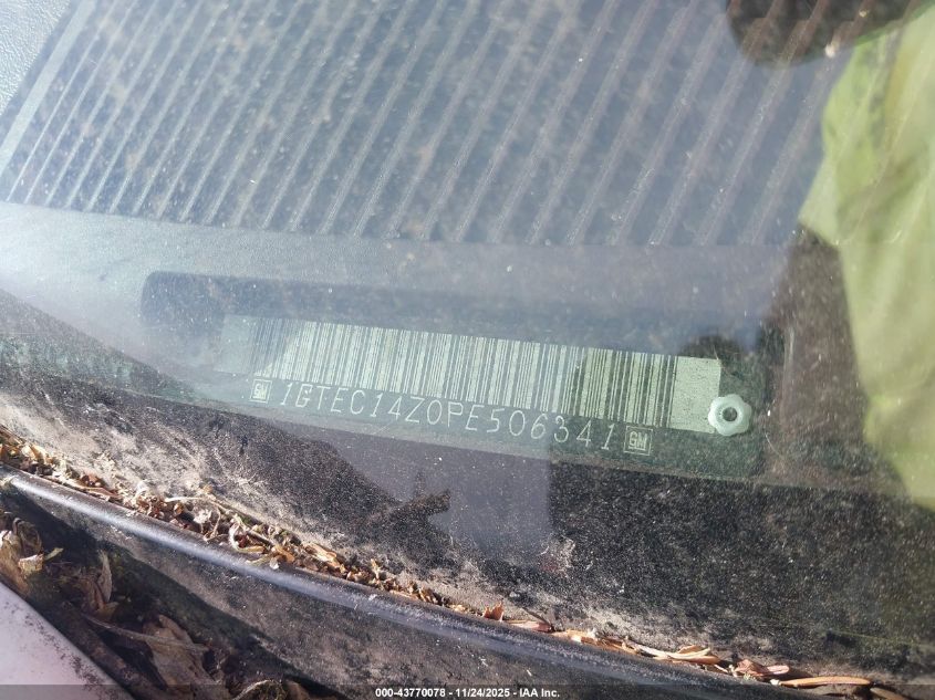 1993 GMC Sierra C1500 VIN: 1GTEC14Z0PE506341 Lot: 43770078