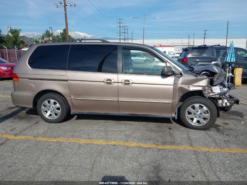 2003 Honda Odyssey Ex-L VIN: 5FNRL18083B104198 Lot: 43770080