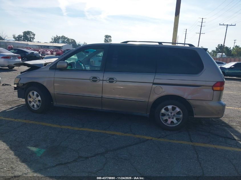 2003 Honda Odyssey Ex-L VIN: 5FNRL18083B104198 Lot: 43770080