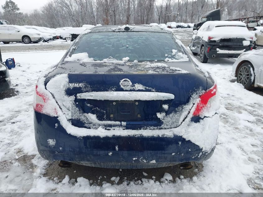 2009 Nissan Maxima 3.5 Sv VIN: 1N4AA51E49C806448 Lot: 43770118