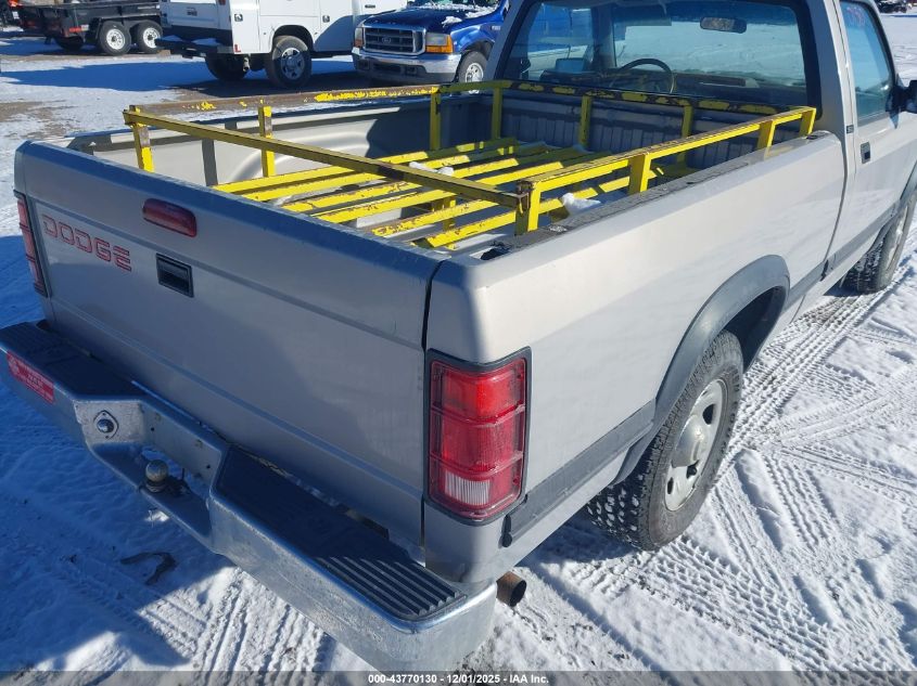 1996 Dodge Dakota VIN: 1B7FL26X9TS552476 Lot: 43770130