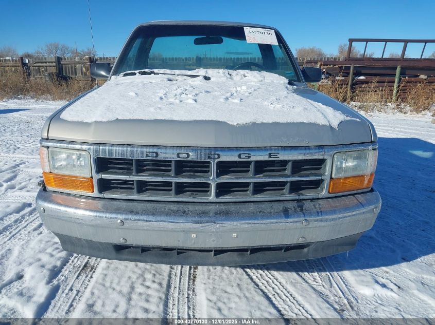 1996 Dodge Dakota VIN: 1B7FL26X9TS552476 Lot: 43770130