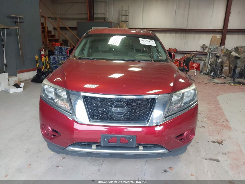 2014 Nissan Pathfinder S VIN: 5N1AR2MM9EC618647 Lot: 43770139