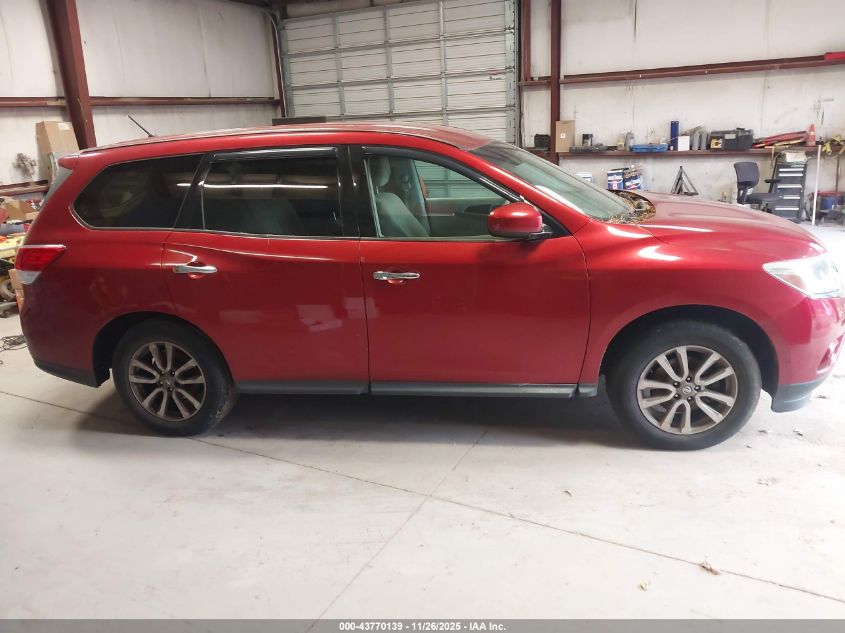2014 Nissan Pathfinder S VIN: 5N1AR2MM9EC618647 Lot: 43770139