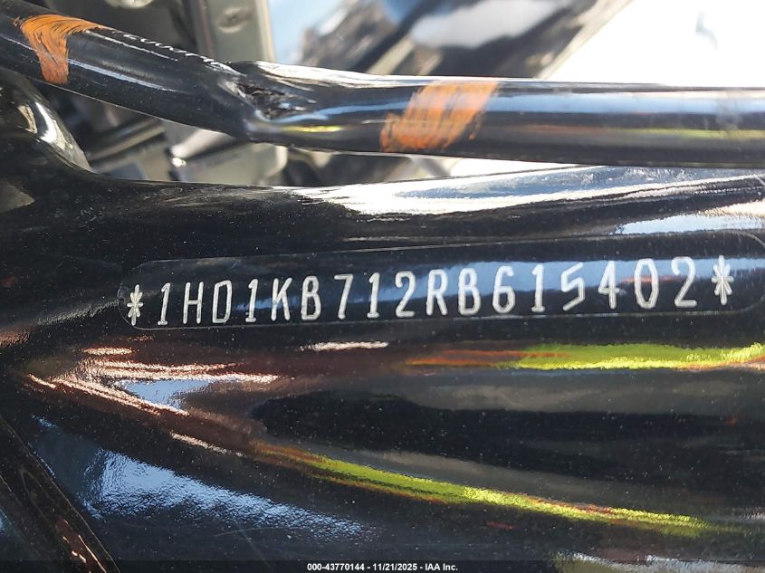 2024 Harley-Davidson Flhx VIN: 1HD1KB712RB615402 Lot: 43770144