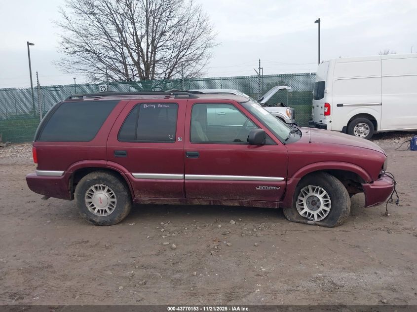 2001 GMC Jimmy Sle VIN: 1GKDT13W812207986 Lot: 43770153