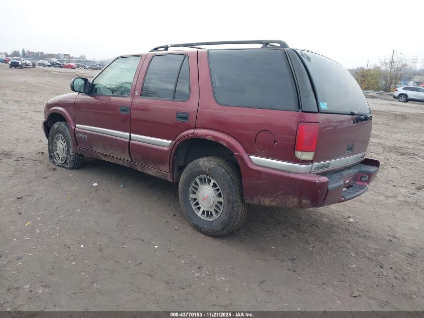 1GKDT13W812207986 2001 GMC JIMMY photo no. 3