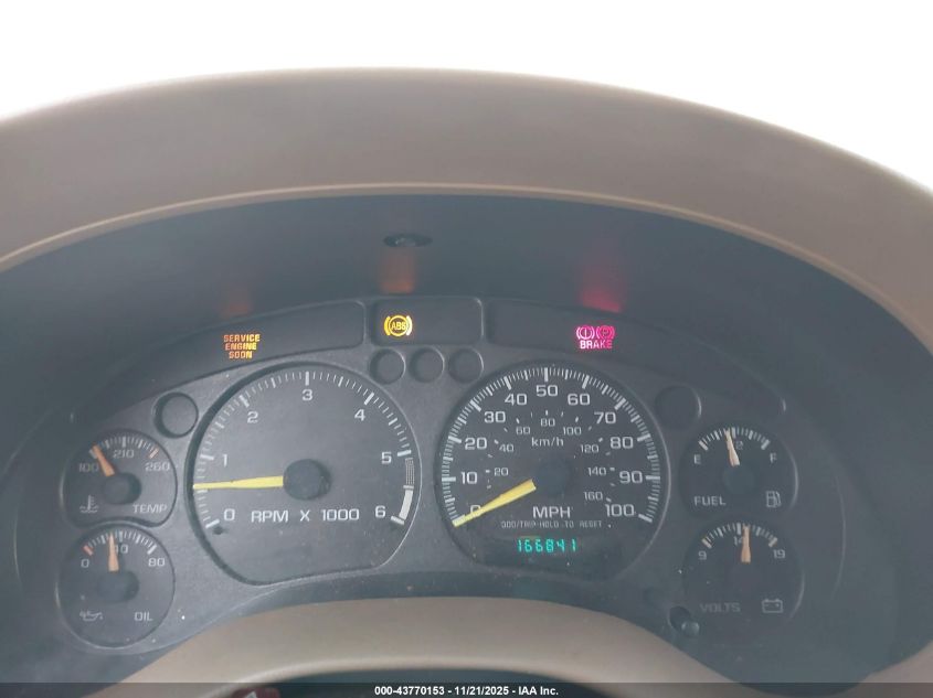 2001 GMC Jimmy Sle VIN: 1GKDT13W812207986 Lot: 43770153