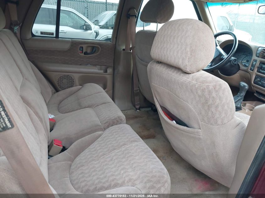 2001 GMC Jimmy Sle VIN: 1GKDT13W812207986 Lot: 43770153