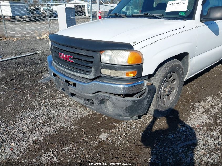 2007 GMC Sierra 1500 Classic Work Truck VIN: 3GTEC14X37G200502 Lot: 43770178