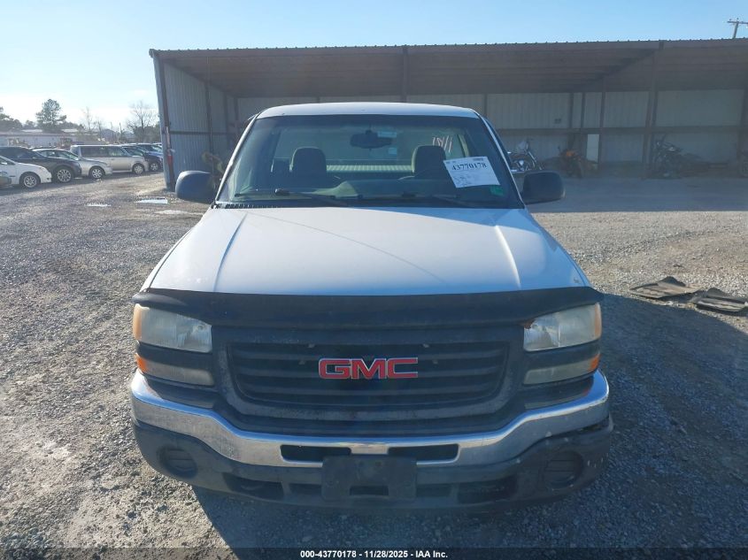 2007 GMC Sierra 1500 Classic Work Truck VIN: 3GTEC14X37G200502 Lot: 43770178