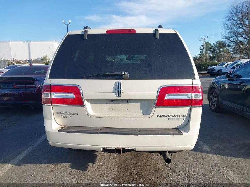 2008 Lincoln Navigator VIN: 5LMFU27598LJ03724 Lot: 43770202