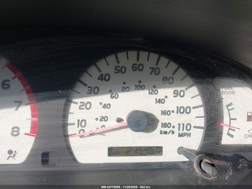 2001 Toyota Tacoma Prerunner V6 VIN: 5TESN92N81Z818861 Lot: 43770209