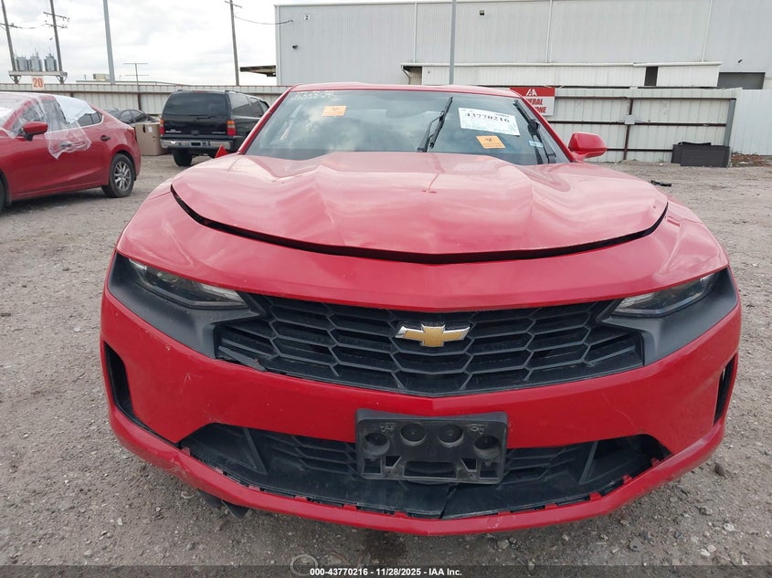 2019 Chevrolet Camaro 1Ls VIN: 1G1FB1RX4K0156290 Lot: 43770216