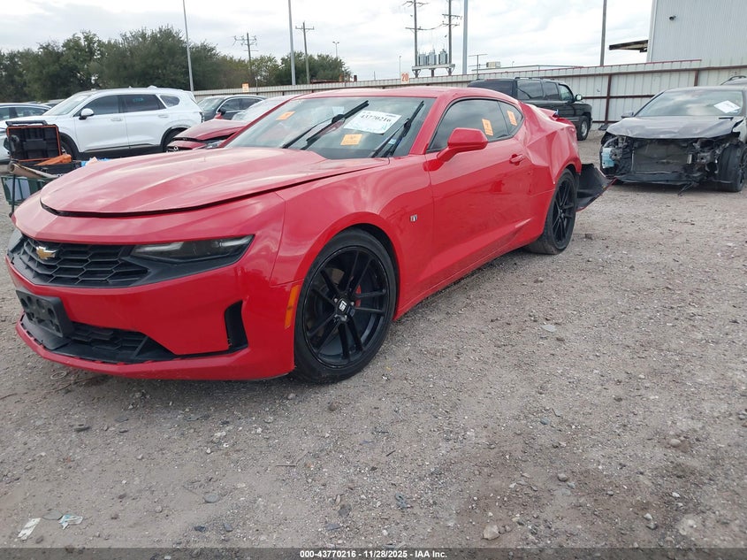 1G1FB1RX4K0156290 2019 CHEVROLET CAMARO photo no. 2