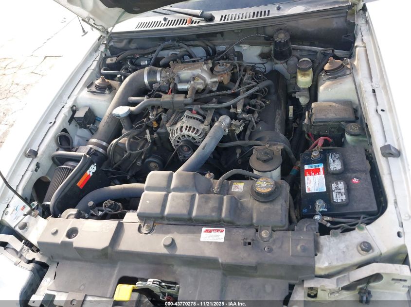 2000 Ford Mustang Gt VIN: 1FAFP45X7YF290769 Lot: 43770278