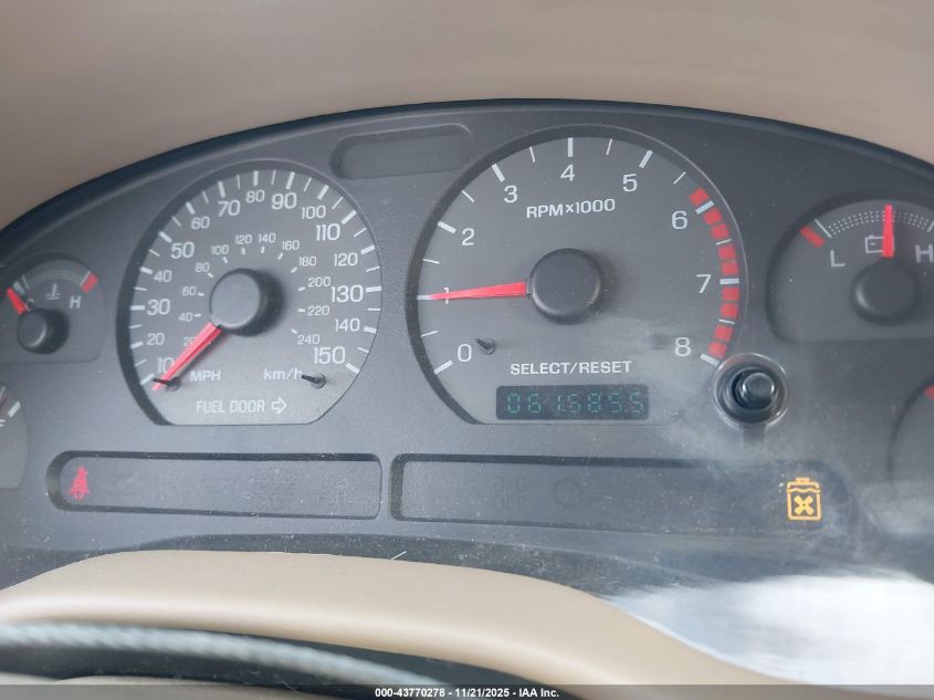 2000 Ford Mustang Gt VIN: 1FAFP45X7YF290769 Lot: 43770278