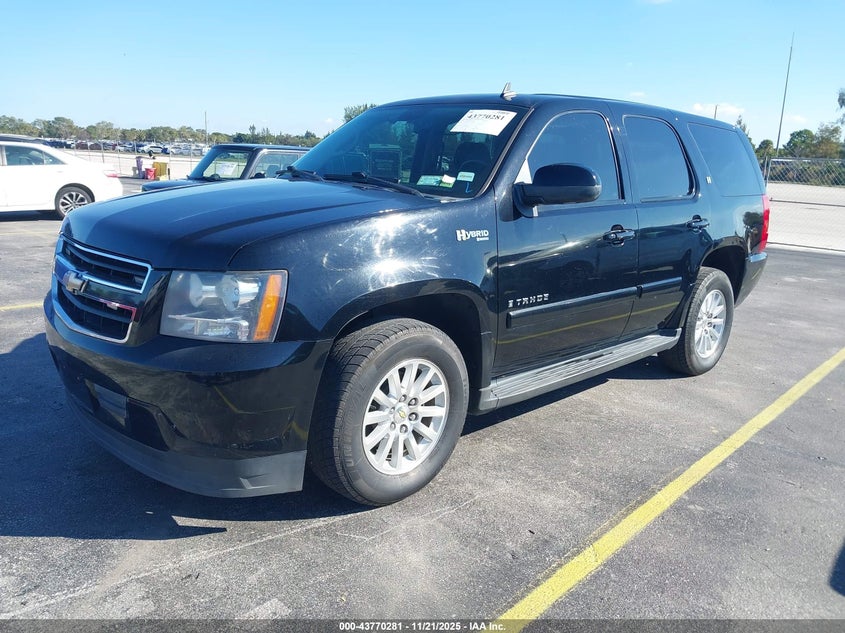 1GNFK13549R103326 2009 CHEVROLET TAHOE photo no. 2