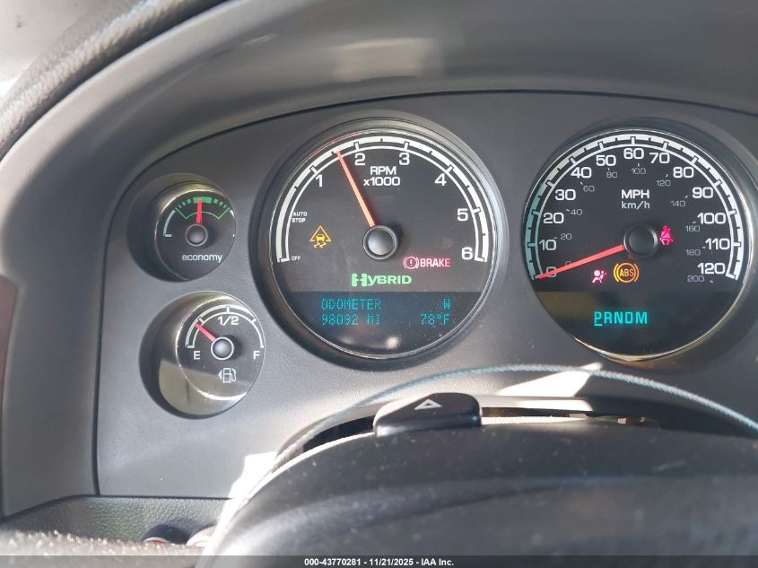 2009 Chevrolet Tahoe Hybrid VIN: 1GNFK13549R103326 Lot: 43770281