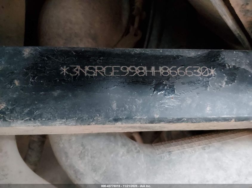 2017 Polaris General 1000 Eps VIN: 3NSRGE998HH866630 Lot: 43770315