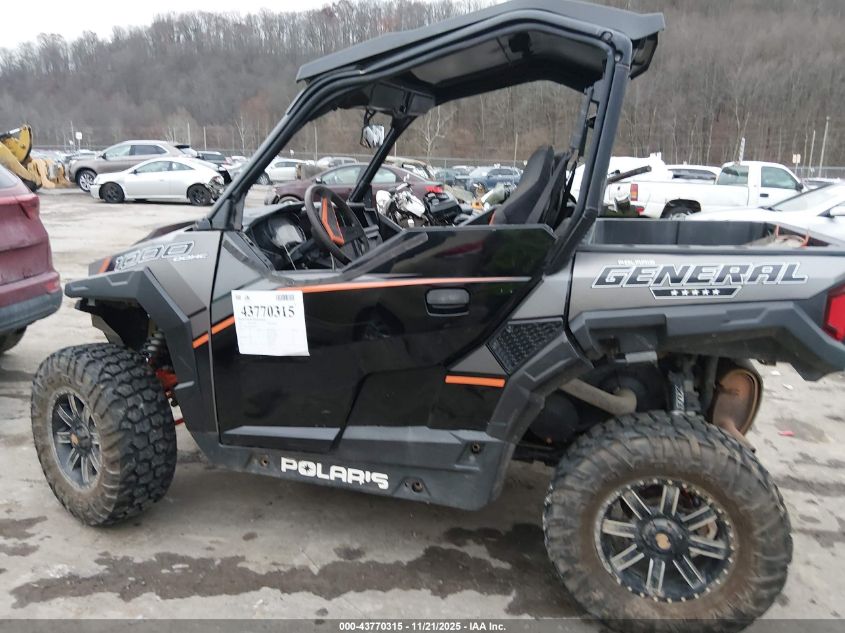 2017 Polaris General 1000 Eps VIN: 3NSRGE998HH866630 Lot: 43770315