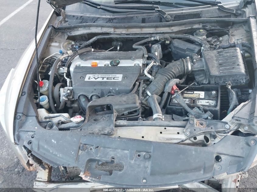 2008 Honda Accord 2.4 Ex-L VIN: 1HGCP26808A070297 Lot: 43770317