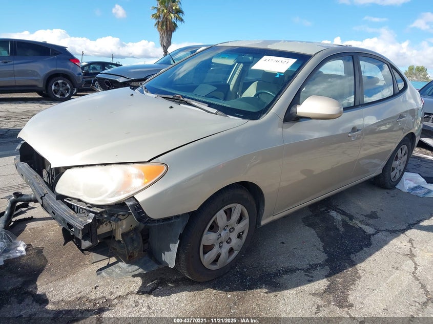KMHDU46DX8U274667 2008 HYUNDAI ELANTRA photo no. 2