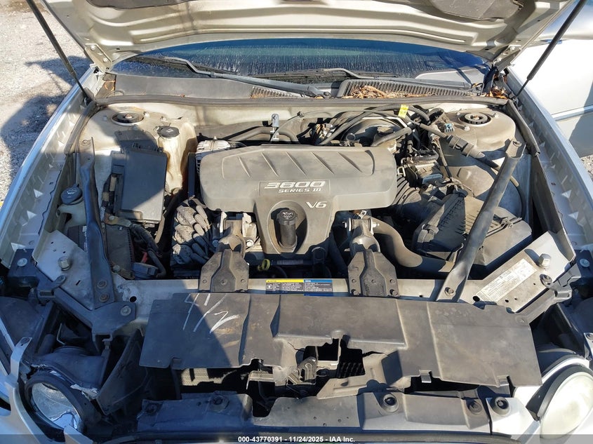 2005 Buick Lacrosse Cxl VIN: 2G4WD532651262234 Lot: 43770391