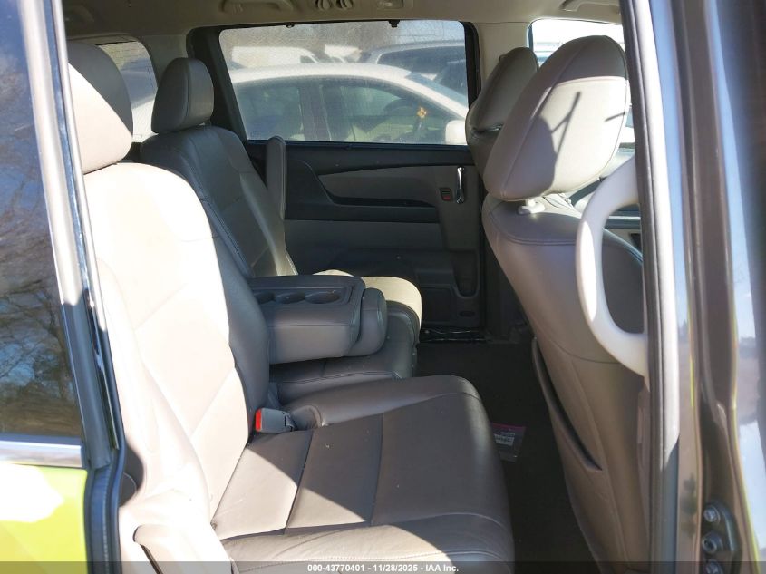 2014 Honda Odyssey Touring/Touring Elite VIN: 5FNRL5H99EB131418 Lot: 43770401