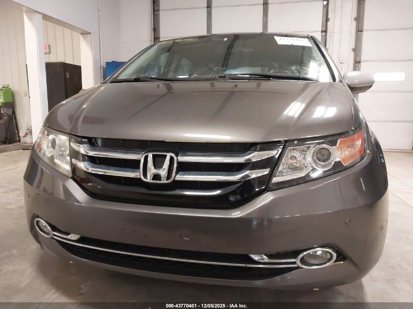 2014 Honda Odyssey Touring/Touring Elite VIN: 5FNRL5H99EB131418 Lot: 43770401