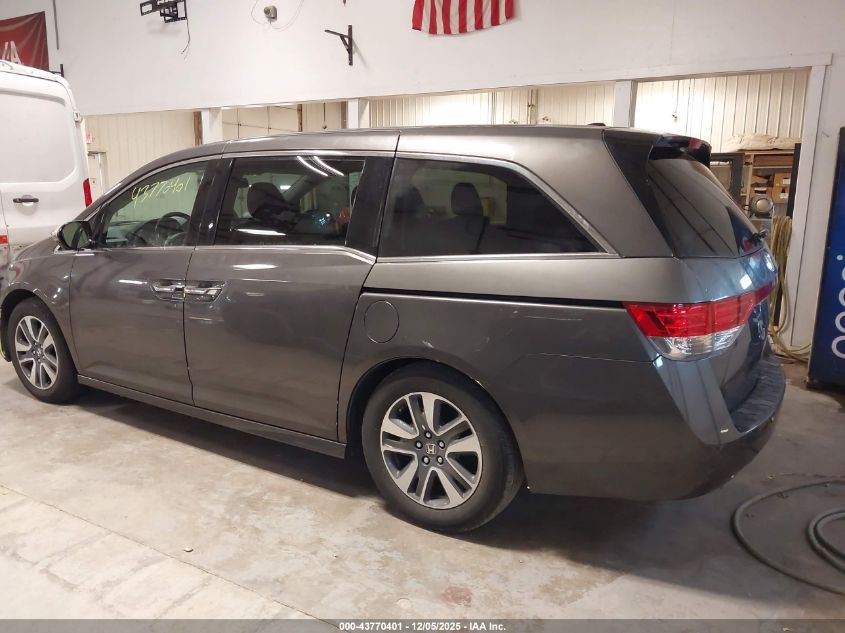 2014 Honda Odyssey Touring/Touring Elite VIN: 5FNRL5H99EB131418 Lot: 43770401