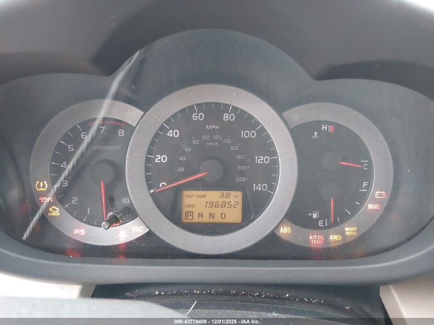 2007 Toyota Rav4 VIN: JTMBD33V776026964 Lot: 43770408