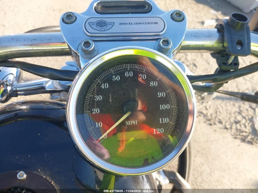 2003 Harley-Davidson Xl1200 C VIN: 1HD1CGP123K441199 Lot: 43770435