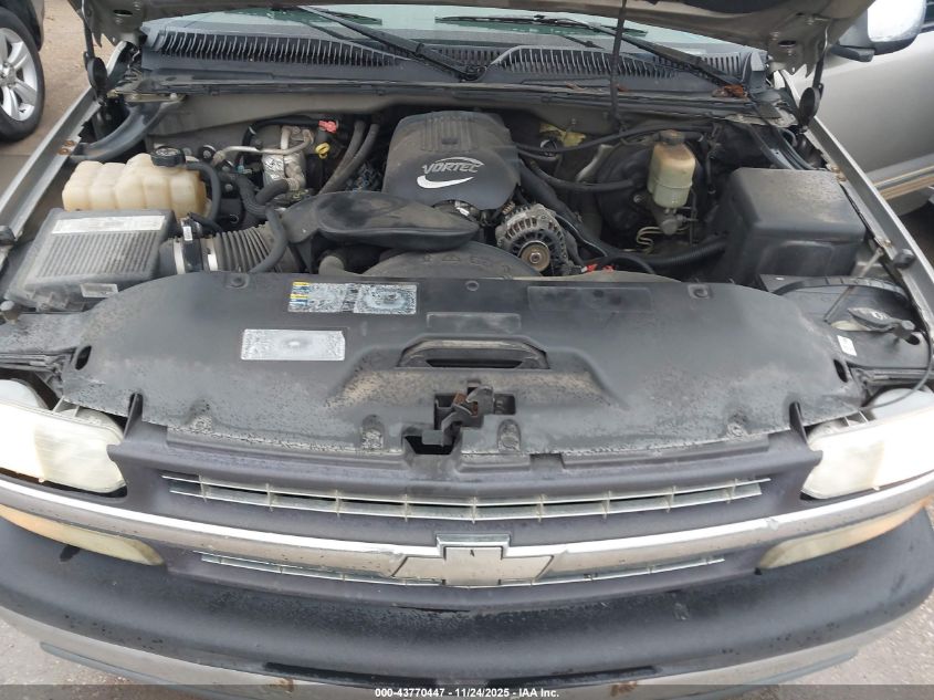 2002 Chevrolet Silverado 1500 Ls VIN: 2GCEC19T521400255 Lot: 43770447