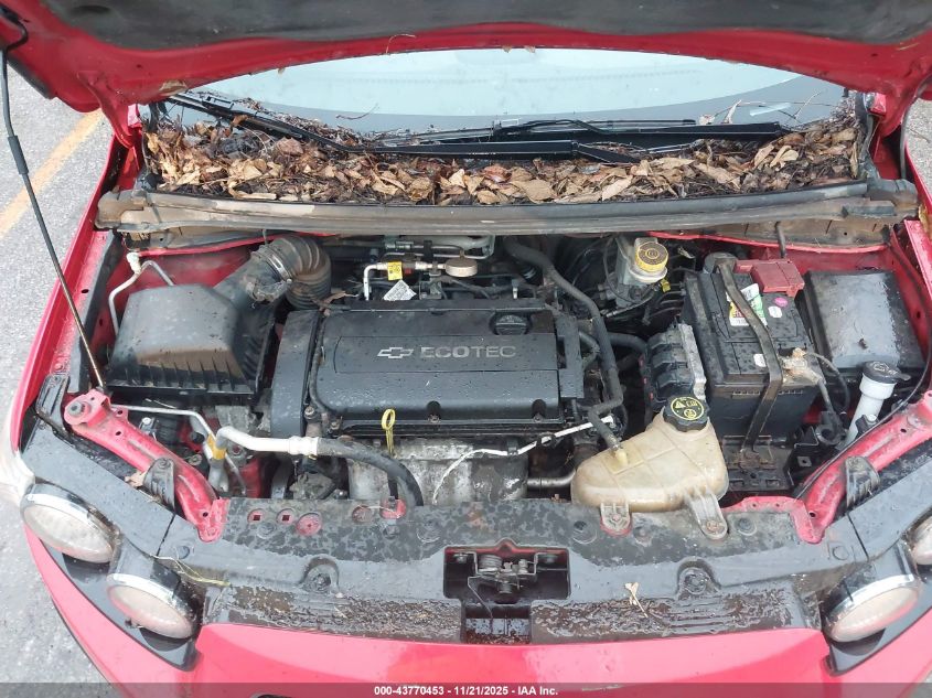 2013 Chevrolet Sonic Ls Manual VIN: 1G1JB5SH1D4185648 Lot: 43770453