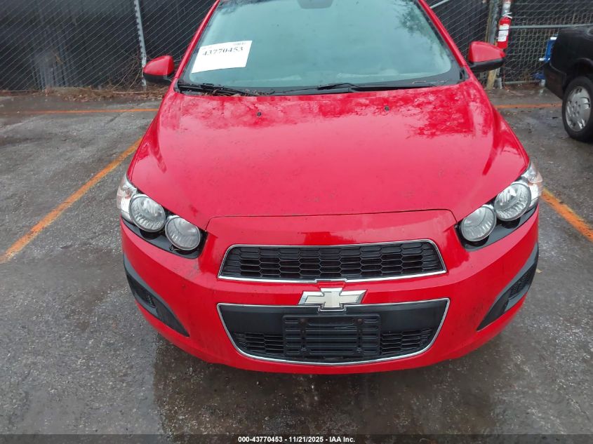 2013 Chevrolet Sonic Ls Manual VIN: 1G1JB5SH1D4185648 Lot: 43770453