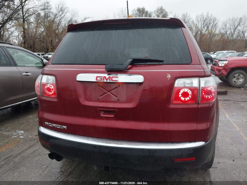 2009 GMC Acadia Slt-1 VIN: 1GKER23D59J172302 Lot: 43770465