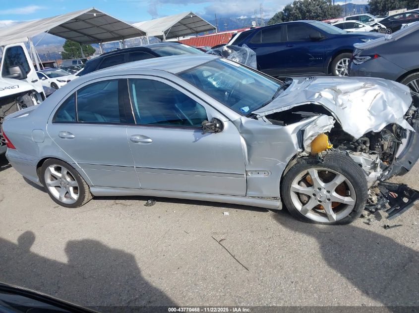 2007 Mercedes-Benz C 230 Sport VIN: WDBRF52H37A952628 Lot: 43770468