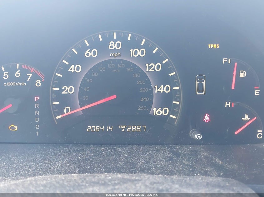 2007 Honda Odyssey Ex-L VIN: 5FNRL38707B005955 Lot: 43770470