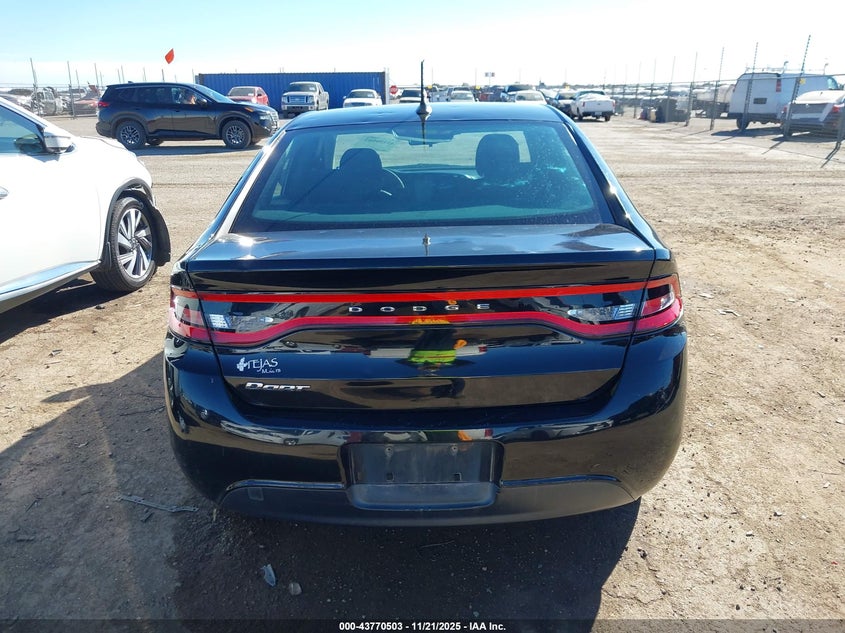 2016 Dodge Dart Se VIN: 1C3CDFAAXGD736639 Lot: 43770503