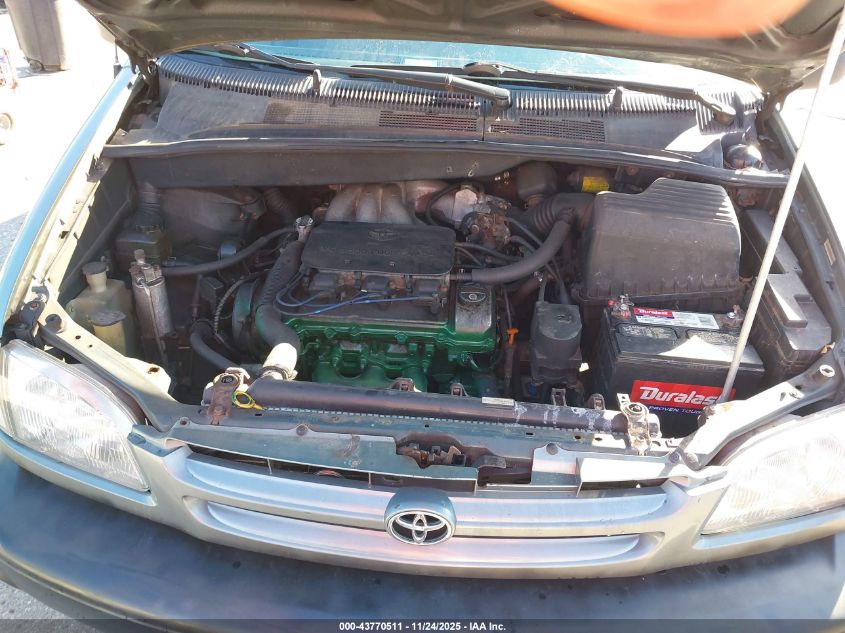 2000 Toyota Sienna Le VIN: 4T3ZF13C4YU296651 Lot: 43770511