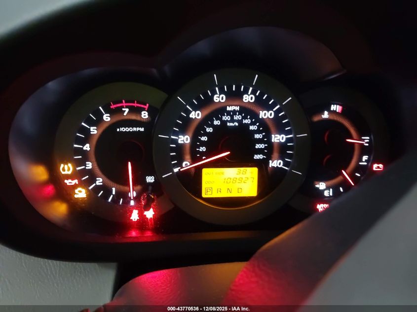 2008 Toyota Rav4 Limited VIN: JTMBD31V086088971 Lot: 43770536